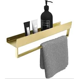 Полка для ванны Rea SF01 45 brushed gold REA-06001, Золотой