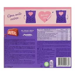 Цукерки Milka з кремово-полуничною начинкою в молочному шоколаді 110 г (832866) - мініатюра 2