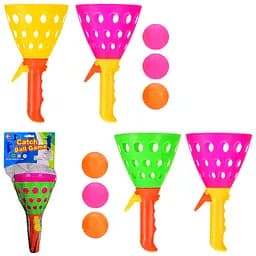 Гра пастка CEL1203047 2 ракетки, 3 м'ячики, в сітці (6980222289398) МІКС