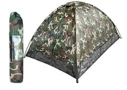 Туристичний Намет двомісний з чохлом до 5000 мм Mil-Tec  Igloo 14207020 Woodland