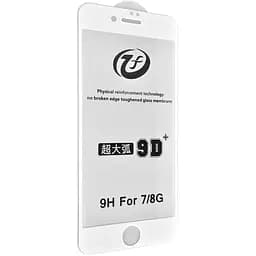 Защитное стекло DK 9D+ Full Glue для Apple iPhone 7/8 white