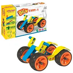 Конструктор Zephyr Blix Cars-1 полипропиленовый развивающий 45 элементов 4 модели