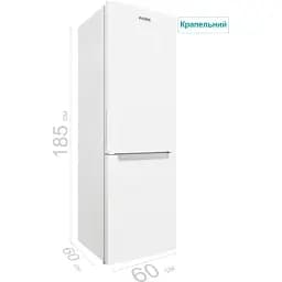 Холодильник Prime Technics RFS 1801 M з морозильною камерою - мініатюра 2