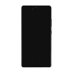 Дисплей для смартфона (телефону) Samsung Galaxy A71 5G (2020), SM-A716, black (у зборі з тачскріном)(з рамкою)(Service Original) - мініатюра 2