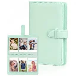 Фотоальбом для Fujifilm Instax Mini 108 фото Альбом для Mini (8, 9, 12, 11, 40, 99, evo, link), зелений 