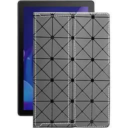 Чохол StatusCASE з екошкіри для планшету Alcatel 1T 10 (8091) Сірий ромб