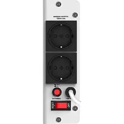 Стабілізатор напруги Real-El Stab Slim-2000 White [EL122400008] [112005] - мініатюра 3