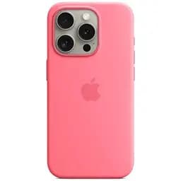Силіконовий чохол CasePro Silicone Case with MagSafe Pink для iPhone 15 Pro Max