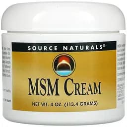 Крем с липосомами МСМ Source Naturals MSM Cream 113.4 г