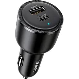 Зарядное устройство для UGREEN CD239 63 Вт с портом USB-C 45 Вт/USB-A 18 Вт Black (90645)