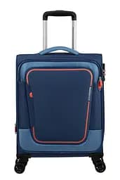 Валіза American Tourister PULSONIC COMBAT NAVY 55x40x23(26) 55 См MD6*41001