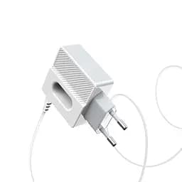 Зарядний адаптер Hoco C75 Imperious DC5V 2.4 A EU штекер подвійний USB вихід - мініатюра 5