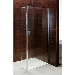 Душова стінка Volle Walk-In 90x190 + перегородка 40x190 + кріплення 18-08-10194, прозорий