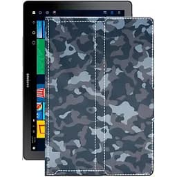 Чехол StatusCASE из экокожи для планшета Samsung Galaxy Book 2 (sm-w737v) Хаки-синий