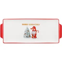 Блюдо Ardesto Gnomes порцелянове прямокутне 30х12 см (AR3061)