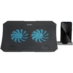 Охолоджувальна підставка для ноутбука до 15,6 дюйма GamePro GPCP-350 2xfans - мініатюра 2