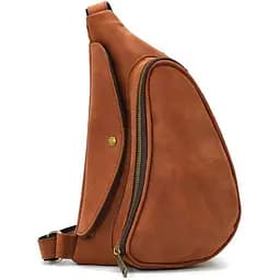 Кожаная сумка-слинг Tarwa 23х38х9 см sum0025553