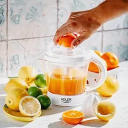 Соковитискач Adler AD 4014 white для цитрусових/ 60Вт/ 1л/ білий (AD4014) - мініатюра 6