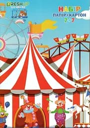 Набор цветной бумаги и картона А4, 7+7, FR-0007-7 Fresh UP (4820210430987)