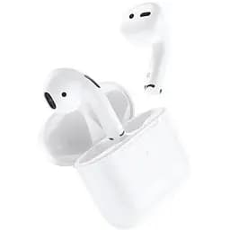 Bluetooth Стерео Гарнитура Borofone BW34, BT5.3, 30mAh, 200mAh, 4h, Белый