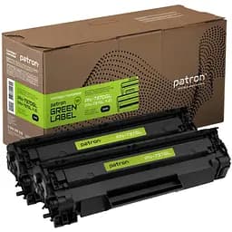 Картридж Canon 737, Black, MF211/212/216/217/226/229, 2400 стор, Patron Green, Dual Pack (PN-737DGL)