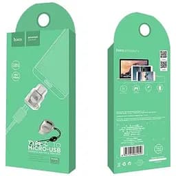 Перехідник Hoco Micro USB для Type-c UA8 - мініатюра 2