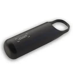 Металева капсула для Ledger Nano S / Nano S Plus, чохол для криптогаманця Чорний (LNSCC)