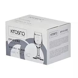 Набір чарок для горілки Krosno Pure, скло, 35 мл, 6 шт. (788081) - мініатюра 2