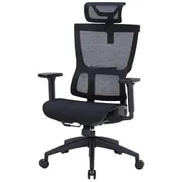 Крісло офісне Officepro Atlas OC630-B-B-B Black (OC630-B-B-B) - мініатюра 4