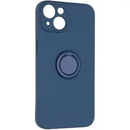 Чохол до мобільного телефона Armorstandart Icon Ring Apple iPhone 14 Blue (ARM68687)