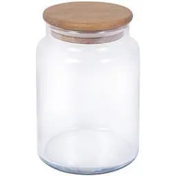 Банка Herevin з дерев'яною кришкою 890 мл (232008-260)