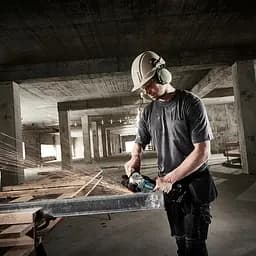 Makita Шліфмашина кутова акумуляторна DGA 504 Z 125мм LXT 18В 8500об·хв 2.3кг без АКБ та ЗП - мініатюра 6