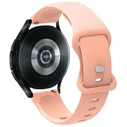 Ремінець для Amazfit BipBip LiteBip SBip UBip 3Bip 3 Pro - білий ширина кріплення 20мм силікон Watchbands Eight (W40-7WB82231536)