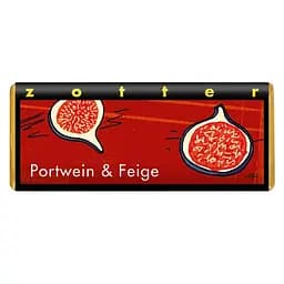 Шоколад Zotter Fig&Port чорний органічний 70 г