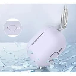 Чохол AhaStyle Colorful Silicone Case для AirPods 4 Lavender [133812] - мініатюра 4