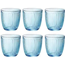 Набір склянок Bormioli Rocco Line acqua Lively blue 290 мл 6 шт. (580502VSU) - мініатюра 2