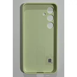 Оригінальний силіконовий чохол Samsung Silicone Case для Samsung Galaxy S24 Plus (S926) Light Green EF-PS926TGEGWW - мініатюра 4