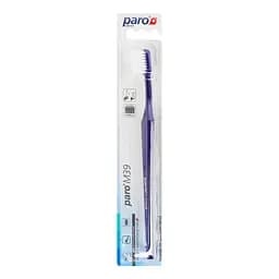 Зубна щітка Paro Swiss M39 середньої жорсткості синя - мініатюра 2