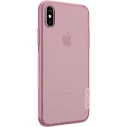 Чохол-накладка Nillkin TPU Nature Case Apple iPhone X Pink - мініатюра 5