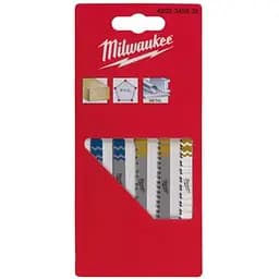 Набір полотен для лобзиків MILWAUKEE, (5шт)