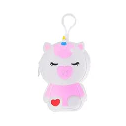 Дитячий гаманець-брелок Єдиноріг Bambi C44408, 8 х 11 х 3 см білий