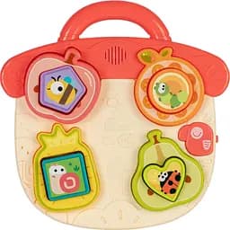 Игрушка музыкальная Baby Team Пазл-сортер фрукты розовый (8648_фрукты розовый)