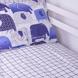 Простирадло MirSon Kids Time Бязь, 17-0133, Elephant - мініатюра 2