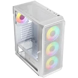 Корпус LogicConcept PORTOS MESH+GLASS ARGB fans 4x120 мм WHITE без БЖ ATX (AT-PORTOS-20-0000000-0002) - мініатюра 6