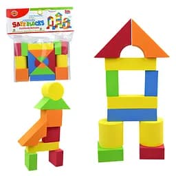 Конструктор EVA, 20 деталей, 14x10.5x3.5 см