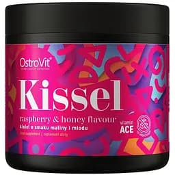 Заменитель питания OstroVit Kissel, 200 грамм - Малина-мед