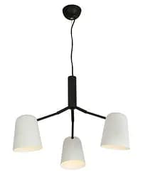 Люстри LOFT Levistella 918P341-3 BK+WH