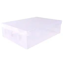 Коробка Supretto прозрачная с крышкой для обуви 4 шт. (8473)