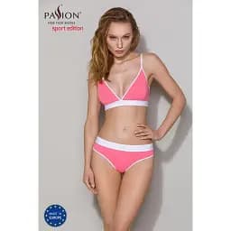 Спортивний топ із подвійними бретелями Passion PS007 TOP pink L - мініатюра 5
