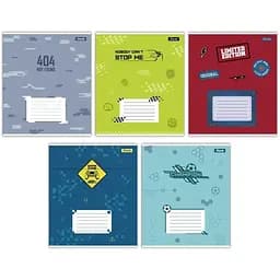 Зошит учнівський 1 Вересня 767188 Різнокольоровий (4823092286161)(SC) 1 шт. в асортименті